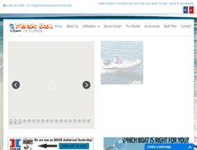 Tablet Screenshot of inflatableboatsofflorida.com